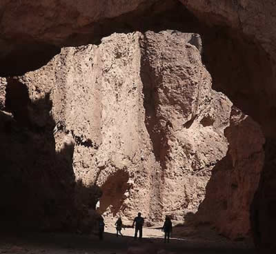 Death Valley National Park natural bridge